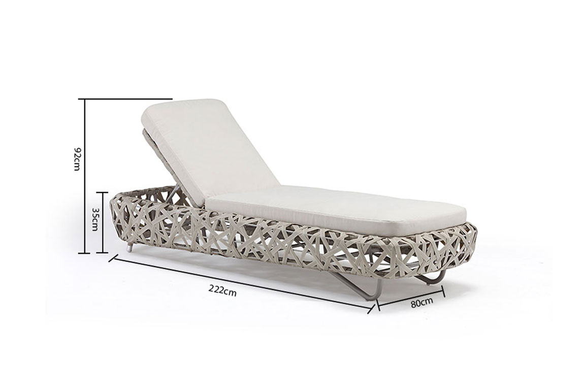Curl chaise lounge